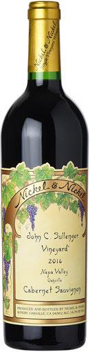 Nickel & Nickel Cabernet Sauvignon John C. Sullenger Vineyard 2016