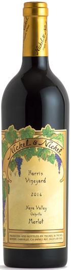 Nickel & Nickel Merlot Harris Vineyard 2016