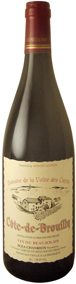 Nicole Chanrion Cote de Brouilly 2018
