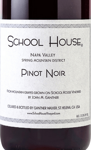 School House Vineyard Pinot Noir 2014