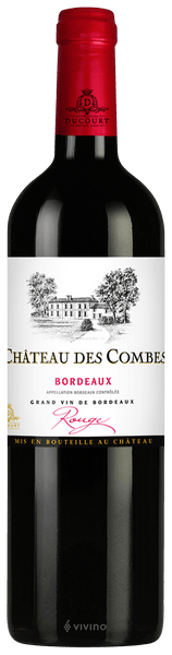 Chateau des Combes Bordeaux 2016