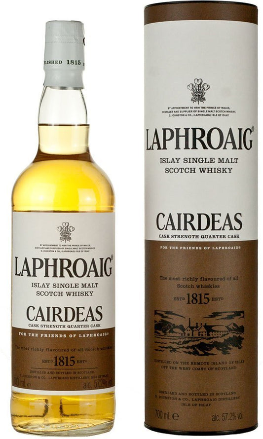 Laphroaig Scotch Single Malt Cairdeas Cask Strength Quarter Cask