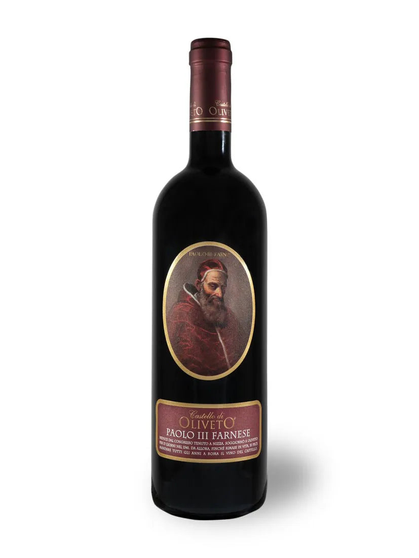 Castello de Oliveto - Super Tuscany Wine Paolo III Farnese IGT 2016
