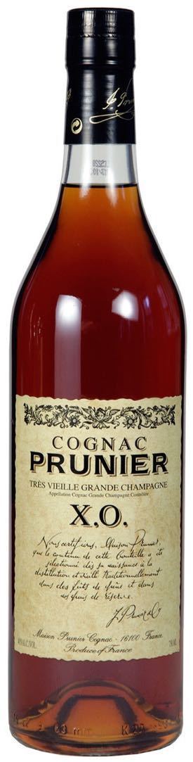 Prunier XO Très Vieille Grande Champagne Cognac