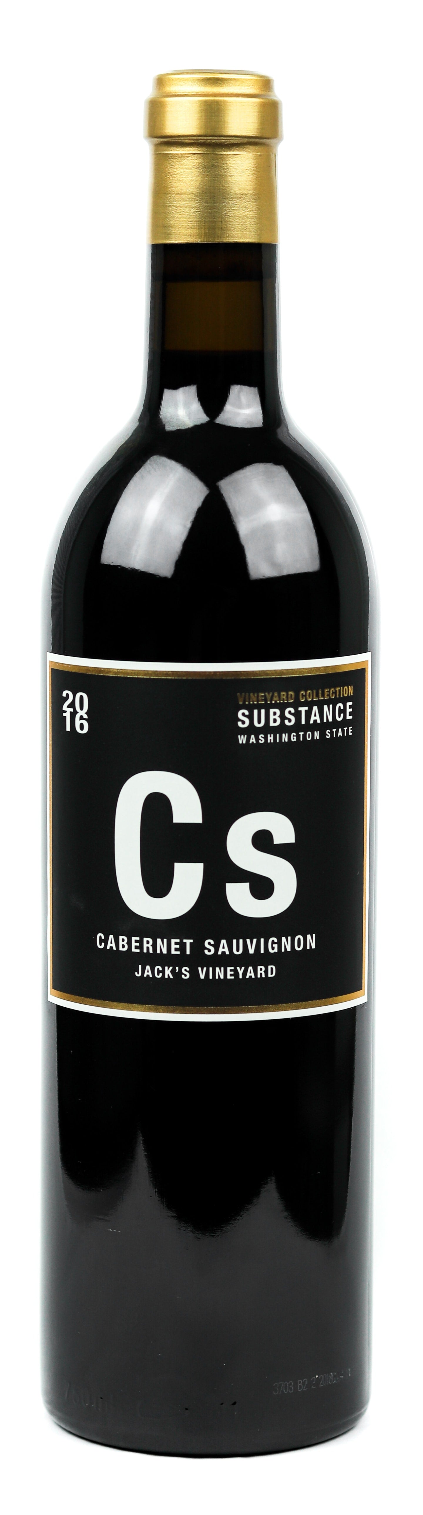 Super Substance Cabernet Sauvignon Jack's Vineyard 2016