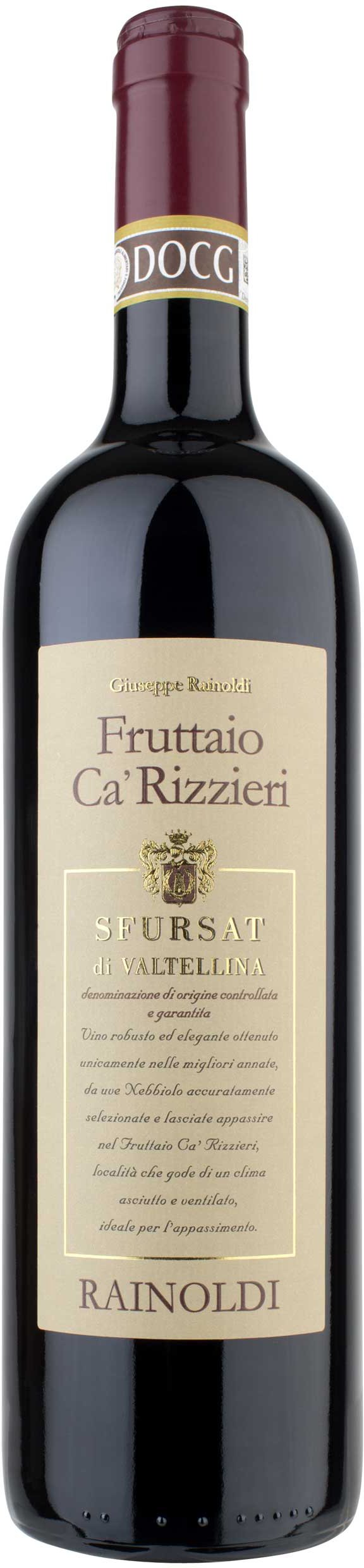 Rainoldi Sfursat di Valtellina Ca' Rizzieri 2015