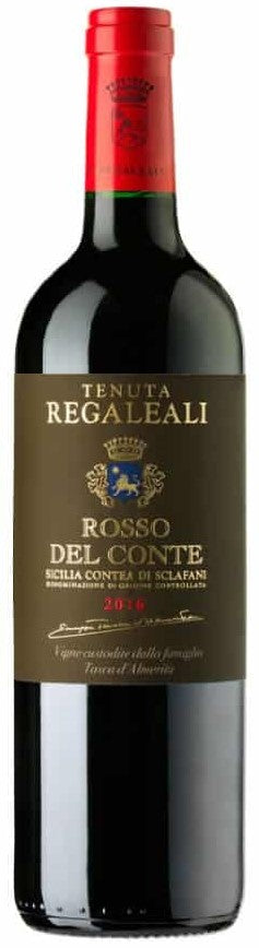 TENUTA REGALEALI ROSSO DEL CONTE RED SICILIA DOC 2016