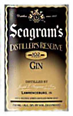 Seagram's Gin Distiller's Reserve-Wine Chateau