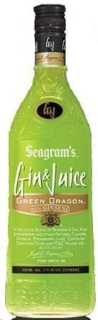 Seagram's Gin & Juice Green Dragon With Ginseng-Wine Chateau