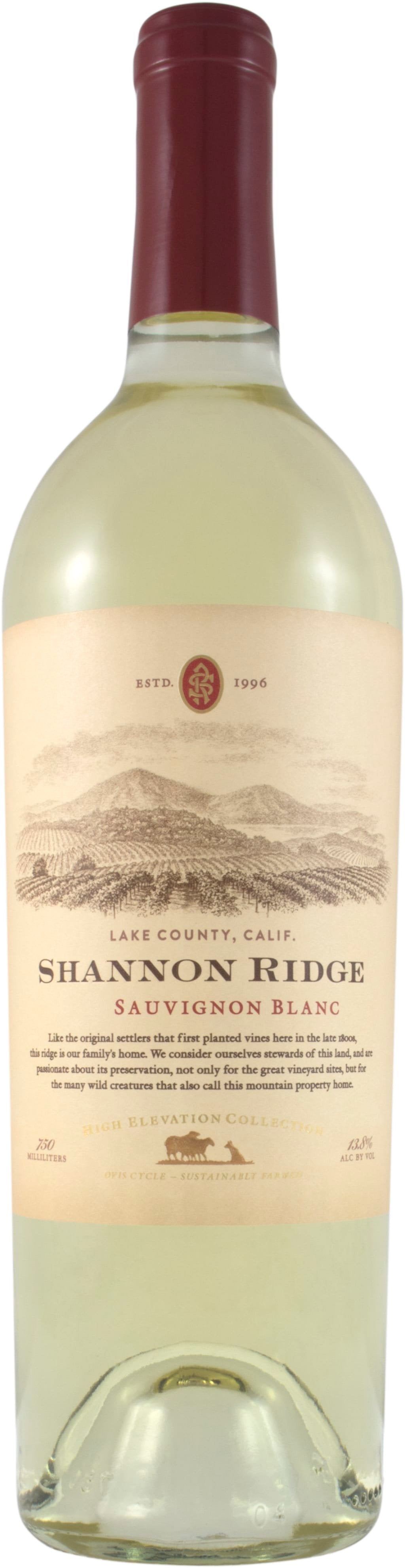 Shannon Ridge Sauvignon Blanc High Elevation 2018