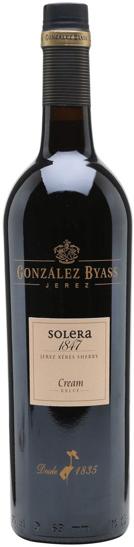 Gonzalez Byass Sherry Cream Solera 1847 2018