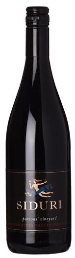 Siduri Pinot Noir Parsons' Vineyard 2014