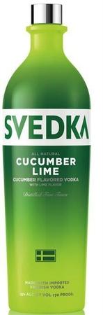 Svedka Vodka Cucumber Lime