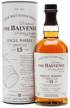 The Balvenie Scotch Single Malt 15 Year Sherry Cask-Wine Chateau