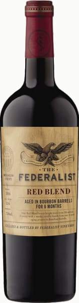 The Federalist Red Blend Bourbon-Barrel Aged 2016
