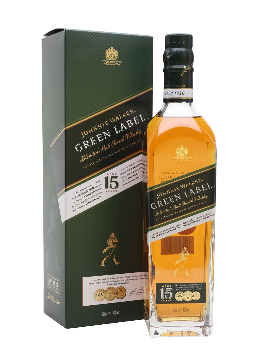 Johnnie Walker Scotch Green Label