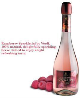 Verdi Raspberry Sparkletini-Wine Chateau