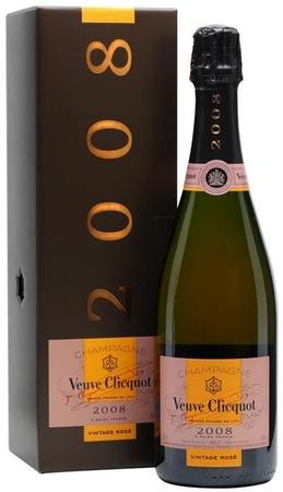 Veuve Clicquot Champagne Brut Rose Vintage 2008-Wine Chateau