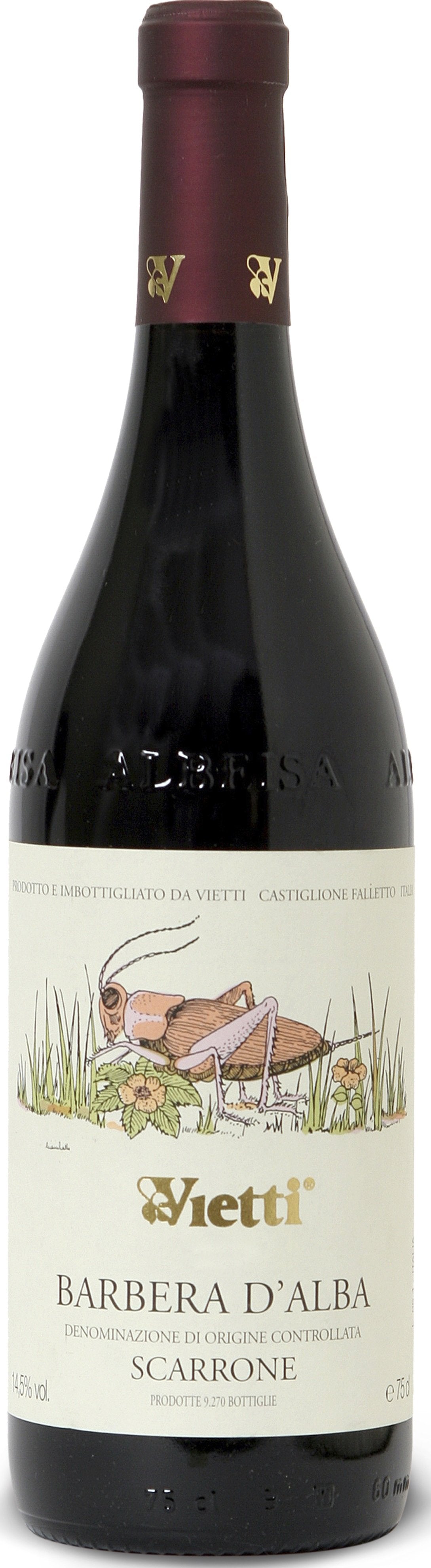 Vietti Barbera d'Alba Scarrone 2017