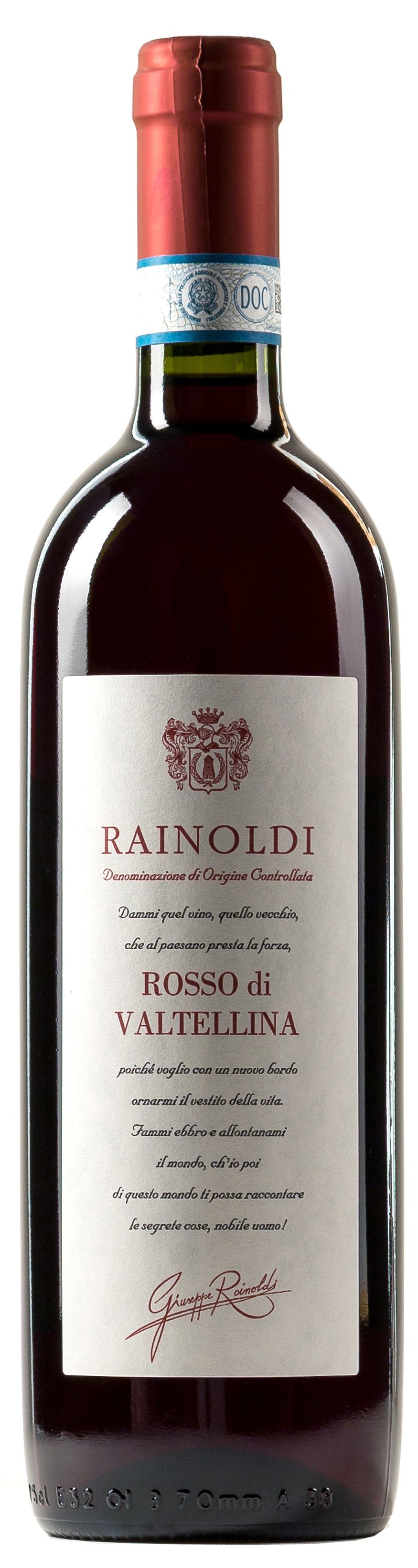 Rainoldi Rosso di Valtellina 2017