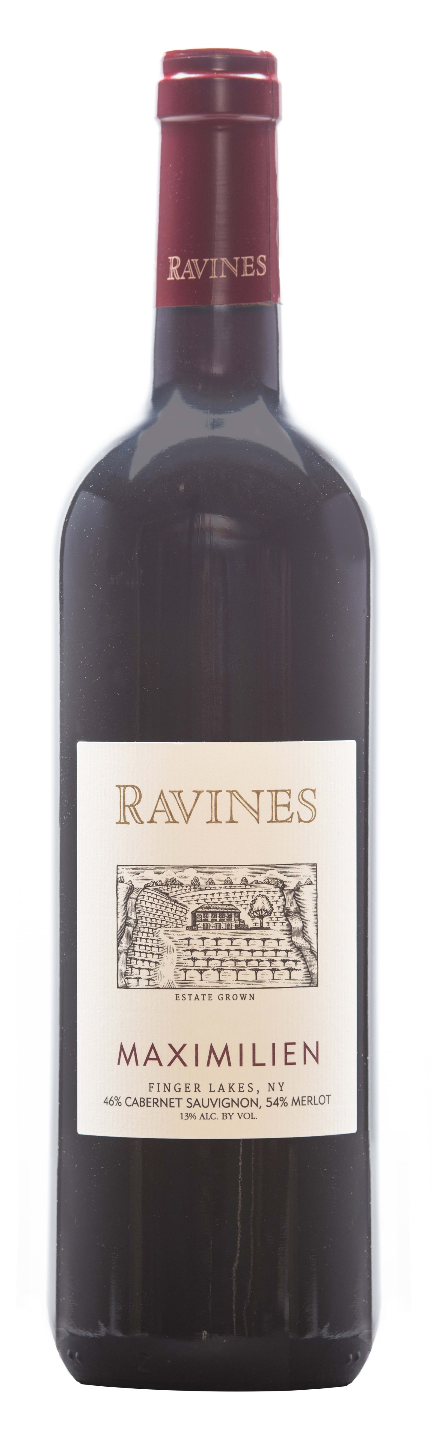 Red Bordeaux Blend 'Maximilien', Ravines 2018
