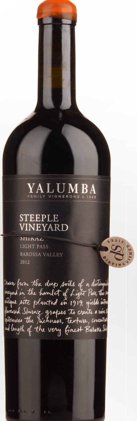 Yalumba Shiraz Steeple Vineyard 2012