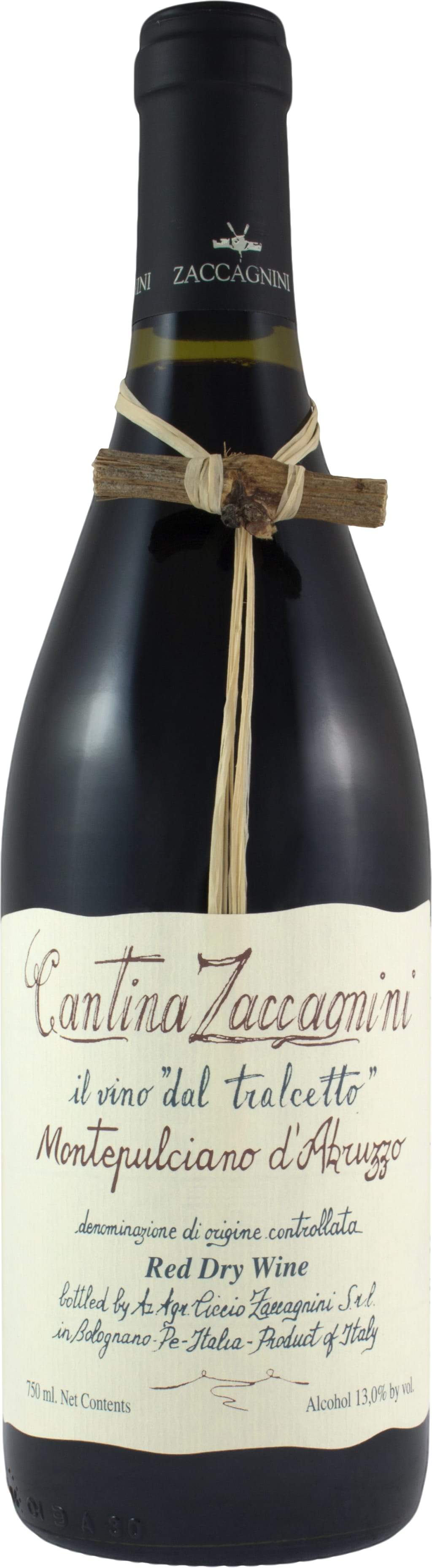 Zaccagnini Montepulciano d'Abruzzo Tralcetto 2017