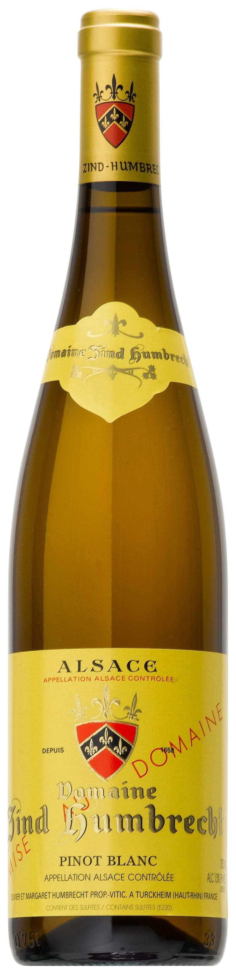Zind-Humbrecht Pinot Blanc 2016