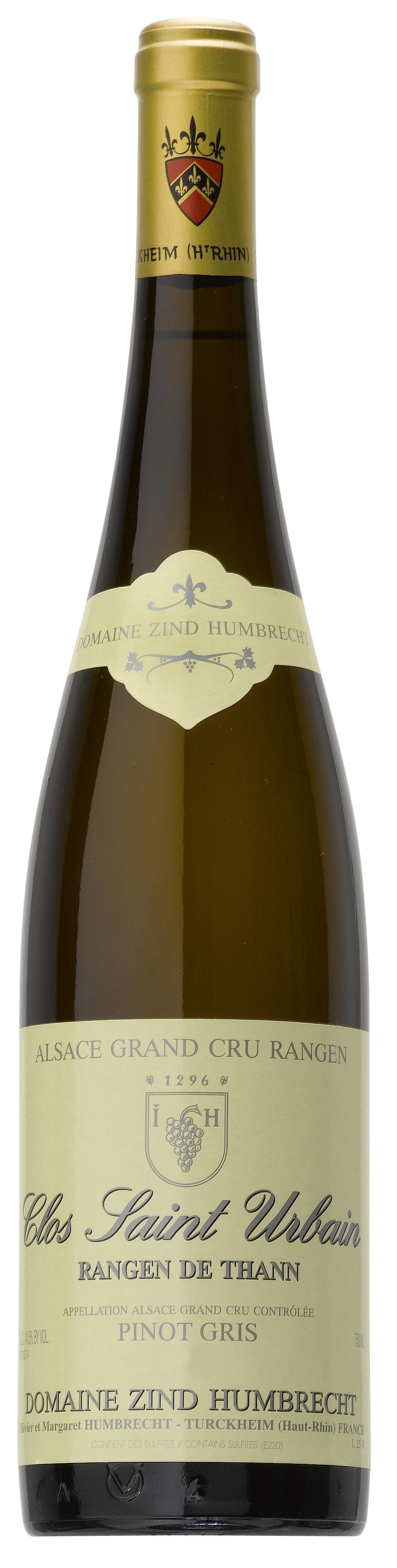 Zind-Humbrecht Pinot Gris Rangen de Thann Clos St. Urbain 2016